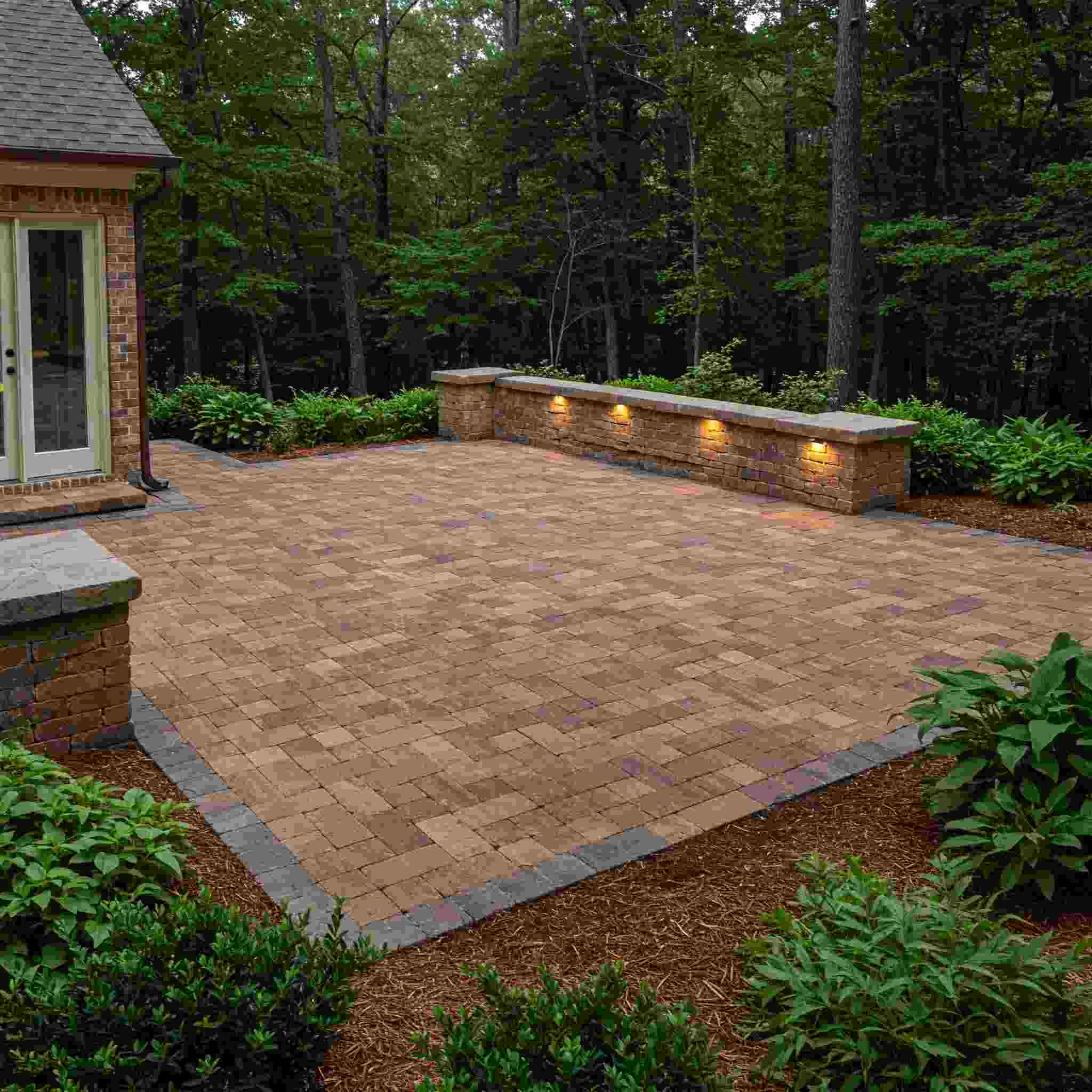Ajouter un patio de pavé pour la fonction et le style Ajouter un patio de pavé pour la fonction et le style